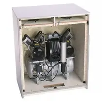 Durr Dental 4251-500-00 - шумопоглощающий шкаф с контролируемым охлаждением для компрессоров Duo Tandem, Trio, Quattro