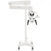 JustVision by Bondent JVMA (G4 Semorr DOM4000) NEW - операционный микроскоп с LED-подсветкой и моторизированным объективом 200-550 мм, 4К камерой, удлиненными окулярами и электромагнитным замком